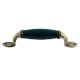 Forest Green Small Ceramic Antique Door Handles